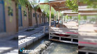 نمای بیرونی کلبه های کاهگلی مجموعه اقامتی نهر سنگی - شهرستان آمل -لاریجان - روستای پلور